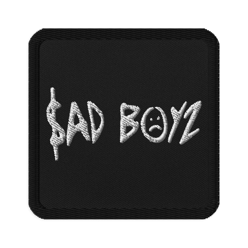 Parche Cuadrado bordado (Sad Boyz) - Flow Tumbado